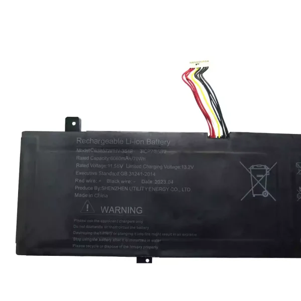 Portátil batería original para U638572PHV-3S1P - Imagen 3