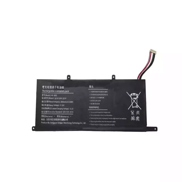 Portátil batería original para DEEQ HL160G 5074116PV-3S1P