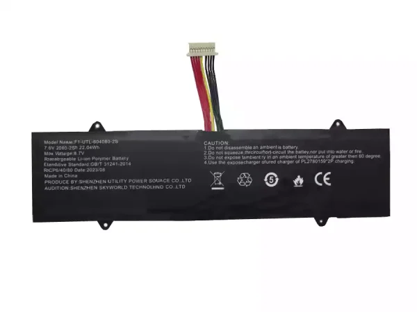 Portátil batería original para F1-UTL-604080-2S