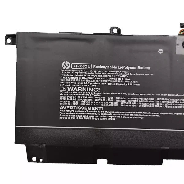 Portátil batería original para HP QK06XL - Imagen 3
