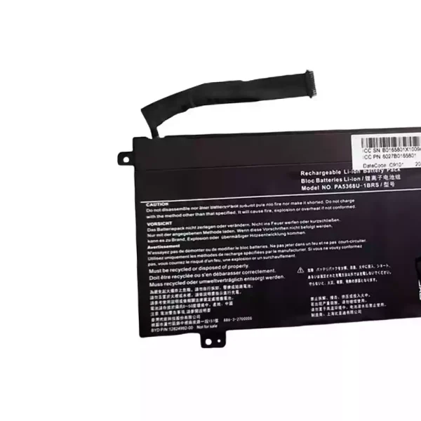 Portátil batería original para TOSHIBA PA5368-1BRS - Imagen 3