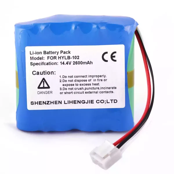 Batería de repuesto para Mindray HYLB-102,18287-2000,TWSLB-005,JHOTA-99K-00,022-000040-00,DECG-03A MEC-03 18287-2000
