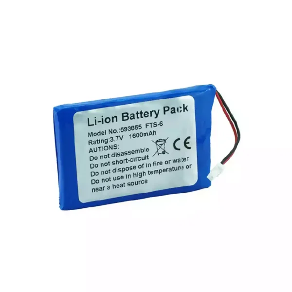 Batería de repuesto para EDAN 593855 1ICP6/39/55 FTS-3 FTS-6 - Imagen 3