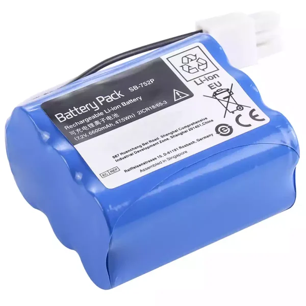 Batería de repuesto para NIHON KOHDEN SB-752P SVM-7501 - Imagen 2