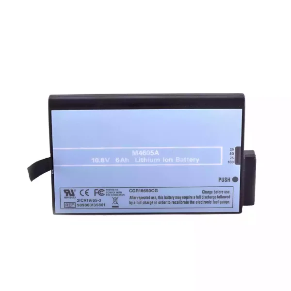 Batería de repuesto para Philips MP20,MP30,MP40,MP50,MP60,MP70,MP80, MP90,M8001A,M8002A,M8100,MX500,MX450,MX600