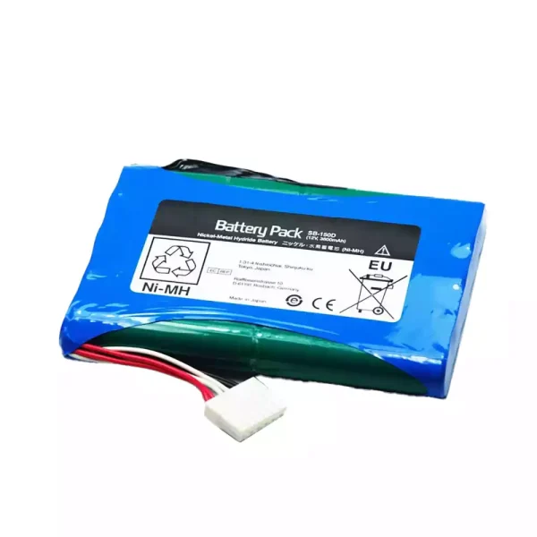 Batería de repuesto para NIHON KOHDEN SB-150D,X073