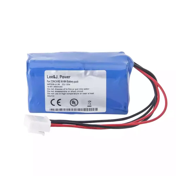 Batería de repuesto para Zoncare WPE08-0135,WPF01-0813,WPD04-0178,WPE04-0184,WPF12-0197,WPD07-0035,WPD-0080