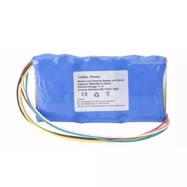 Batería de repuesto para XLD1306-03,Aricon ECG-3D
