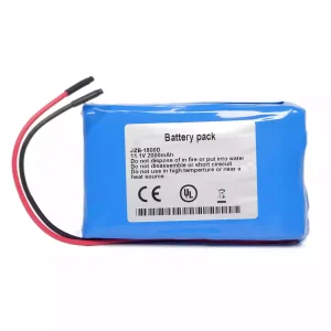 Batería de repuesto para KAYO654169-3S JZB-1800 JZB-1800D