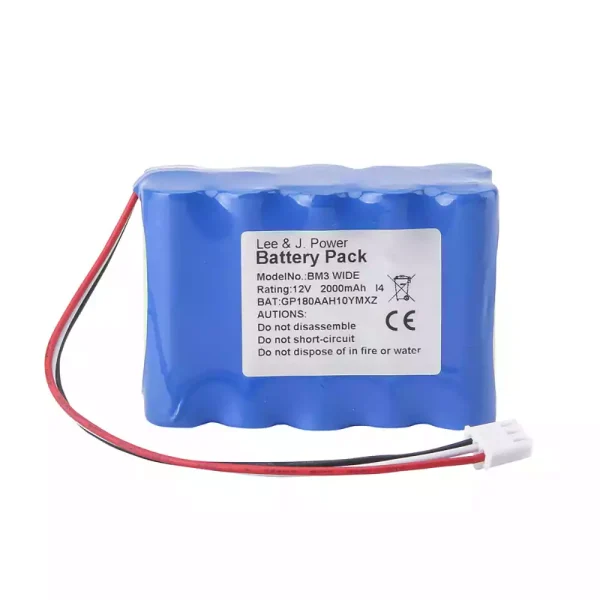 Batería de repuesto para Korea Bionet BM3 WIDE GP180AAH10YMXZ