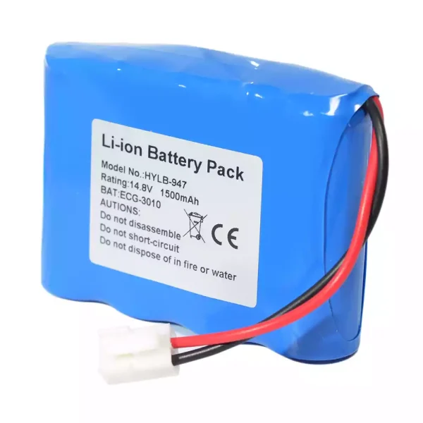 Batería de repuesto para Biocare HYLB-947,Biocare ECG-3010 - Imagen 2