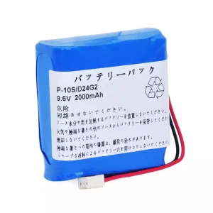 Batería de repuesto para Panasonic P-10S/F24G2 P-10S/D24G2 ATOM P-600