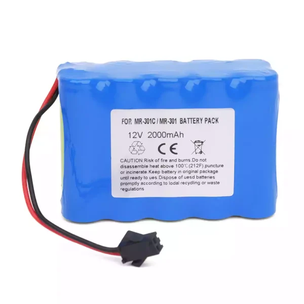 Batería de repuesto para MRH MR-301 MR-301C MR-508 - Imagen 2