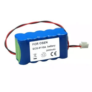 Batería de repuesto para OSEN ECG-8110 ECG-8110A ECG-8130A