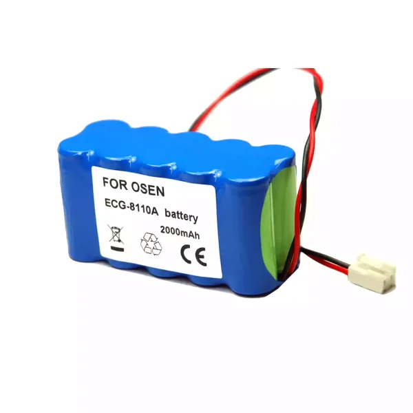 Batería de repuesto para OSEN ECG-8110 ECG-8110A ECG-8130A - Imagen 2