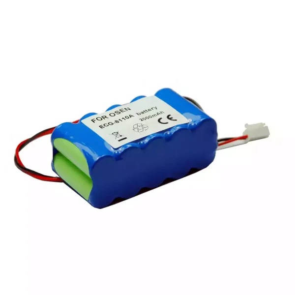 Batería de repuesto para OSEN ECG-8110 ECG-8110A ECG-8130A - Imagen 3