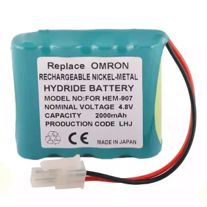 Batería de repuesto para Omron HEM-907,HEM-907XL,48H907N-AU