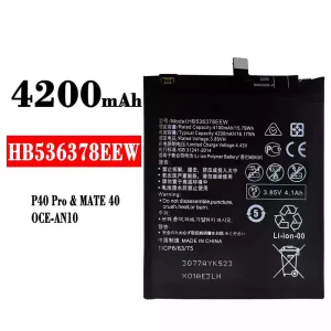 Batería HB536378EEW para HUAWEI P40 Pro/Mate 40/TD Tech M40/Mate 40E