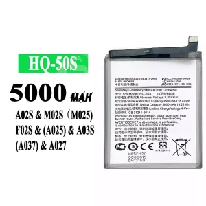 Batería HQ-50S para Samsung A02S/M02S/M025/F02S/A025/A03S/A037/A027