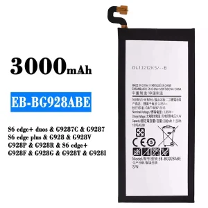 Batería EB-BG928ABE para Samsung S6 edge+ duos/S6 edge plus/S6 edge+
