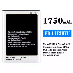 Batería EB-L1F2HVU para Samsung Nexus I9250/Nexus 3