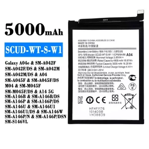 Batería SCUD-WT-S-W1 para Samsung Galaxy A04e/A14 5G