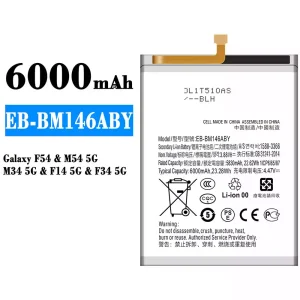 Batería EB-BM146ABY para Samsung Galaxy F54/M54 5G/M34 5G/F14 5G/F34 5G
