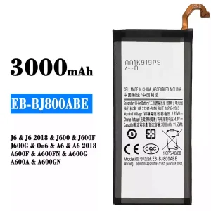 Batería EB-BJ800ABE para Samsung J6/J6 2018/A6/A6 2018