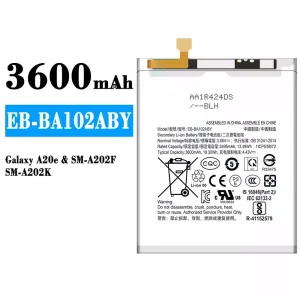 Batería EB-BA102ABY para Samsung Galaxy A20e