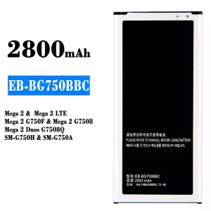 Batería EB-BG750BBC para Samsung Mega 2/Mega 2 LTE