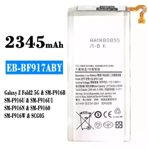 Batería EB-BF917ABY para Samsung Galaxy Z Fold 2