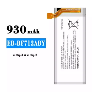 Batería EB-BF712ABY para Samsung Z Flip 3,Z Flip 2