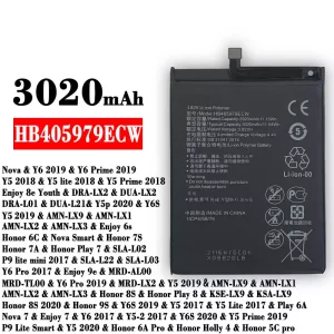 Batería HB405979ECW para HUAWEI  Y6 2019 / Y5 2018