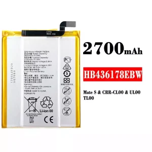 Batería HB436178EBW para HUAWEI Mate S