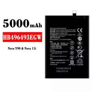 Batería HB496493EGW para HUAWEI Nova Y90/Nova 11i
