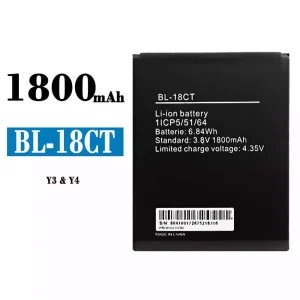 Batería BL-18CT para Tecno Y3 / Y4