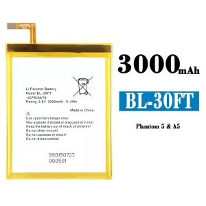 Batería BL-30FT para Tecno Phantom 5 / A5