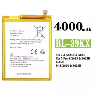 Batería BL-39KX para Infinix Hot 7 / Hot 7 Pro