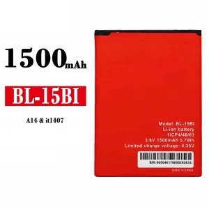 Batería BL-15BI para ITEL A14 / it1407
