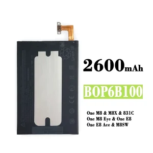 Batería B0P6B100 BOP6B100 para HTC One M8 / One E8