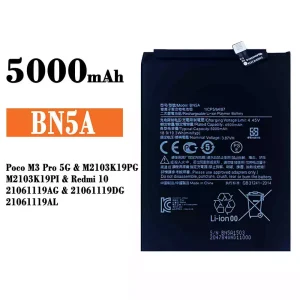 Batería BN5A para Xiaomi Poco M3 Pro 5G / Redmi 10