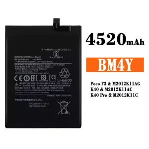 Batería BM4Y para Xiaomi Redmi K40 / Redmi K40 Pro /Poco F3