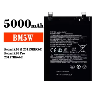 Batería BM5W para Xiaomi Redmi K70 / Redmi K70 Pro