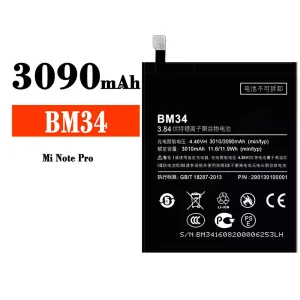 Batería BM34 para Xiaomi MI NOTE PRO