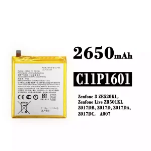 Batería C11P1601 para Asus Zenfone 3 / Zenfone Live