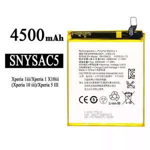 Batería SNYSAC5 para Sony xperia X1iii X5iii X10iii