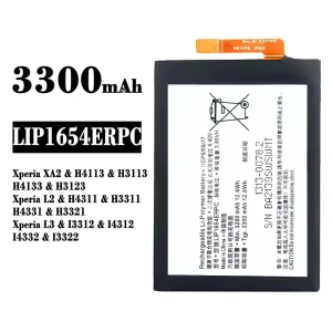 Batería LIP1654ERPC para Sony Xperia XA2 / Xperia L2 / Xperia L3