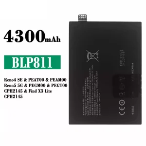 Batería BLP811 para OPPO Reno 4 SE / Reno 5 5G / Find X3 Lite