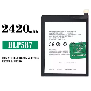Batería BLP587 para OPPO R1X/R1C
