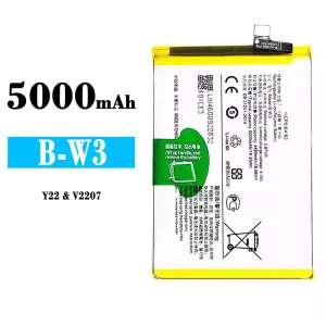 Batería B-W3 para VIVO Y22